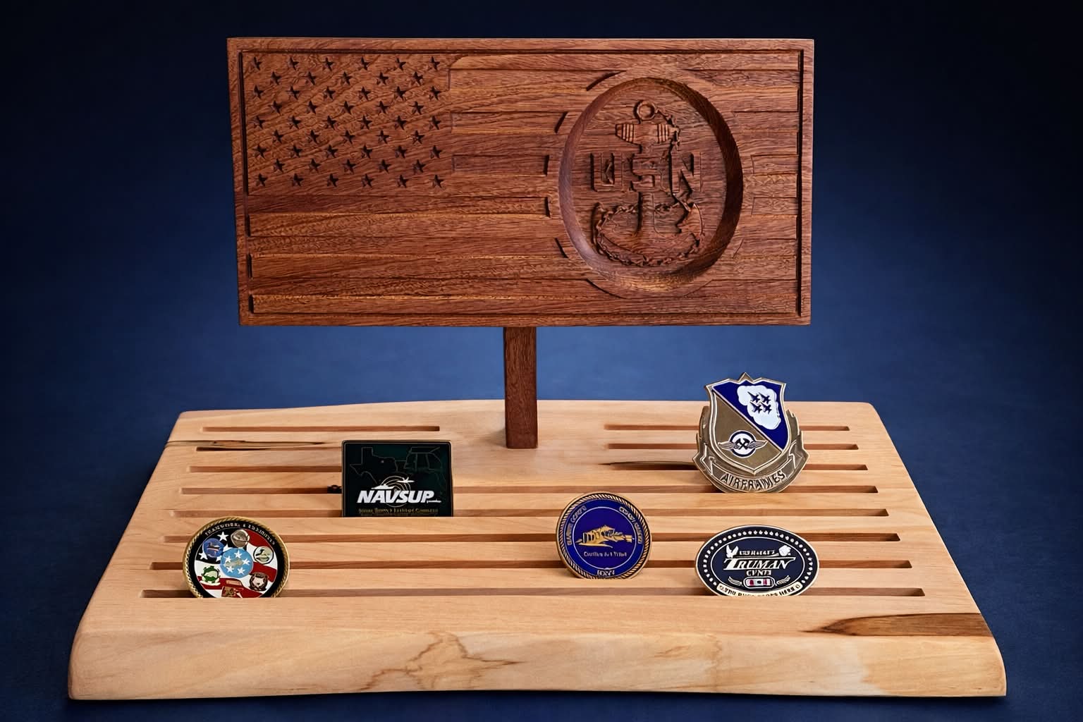 Custom Challenge Coin Displays