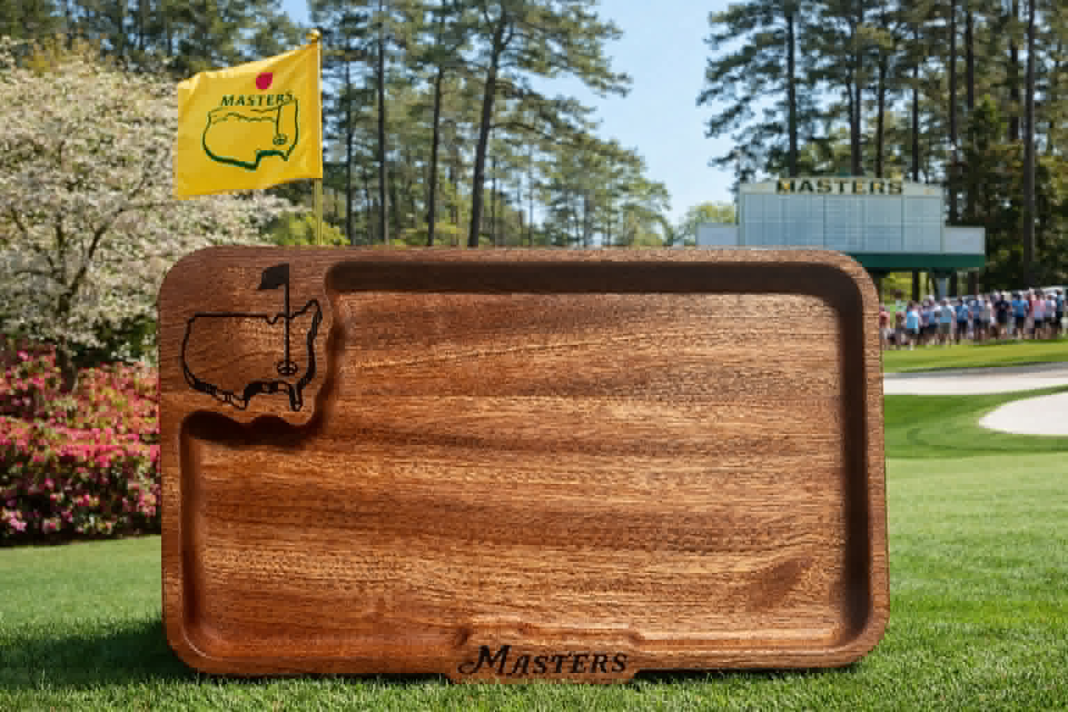 The Masters Caddy Tray