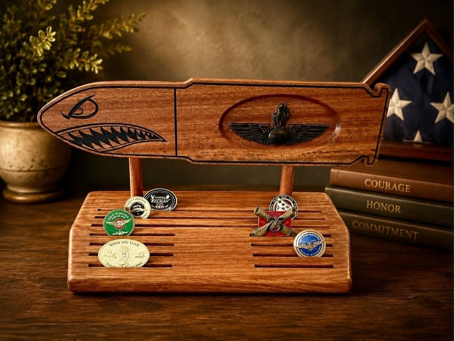 Custom Challenge Coin Displays