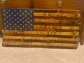 Wine Barrel US Flag (large)